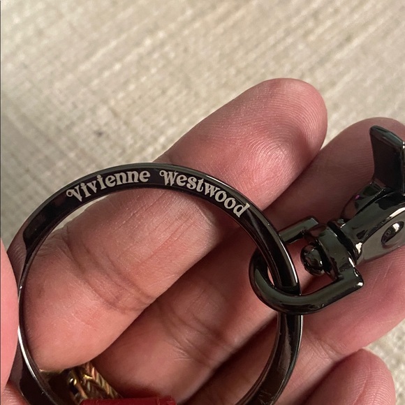 Trade for BC555 only Vivienne Westwood Red and Gunmetal Keyring - Picture 4 of 8